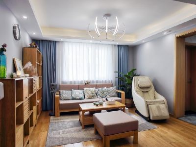 北斗七星城-130㎡-北欧风效果图