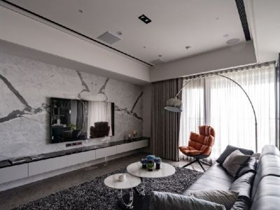 原筑江南-200㎡-混搭风效果图