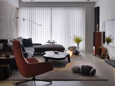 天和前滩时代-145㎡-现代风效果图