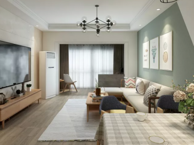 隆河谷-88㎡-风效果图