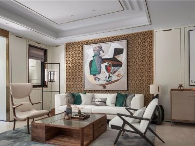 御景新世界-300㎡-中式风效果图