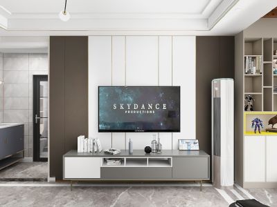 正轩悦堂-100㎡-现代风效果图