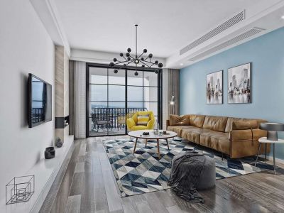 润泽园-98㎡-北欧风效果图