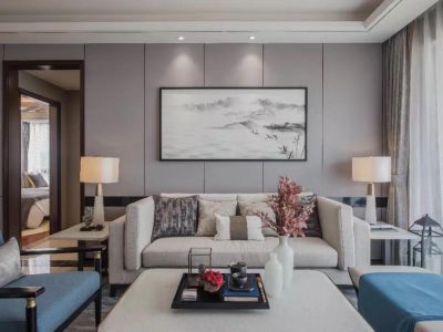 嘉和雅苑-126㎡-新中式风效果图