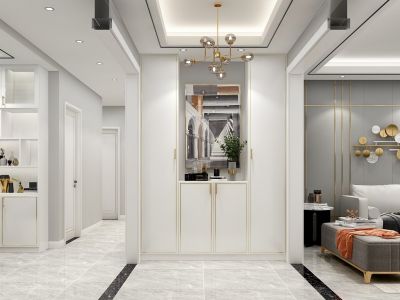 中城公园里-123㎡-现代风效果图