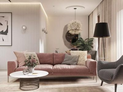 凯丹天地-140㎡-现代风效果图