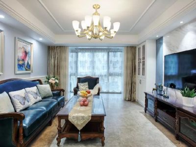 锦东庭园-128㎡-现代风效果图