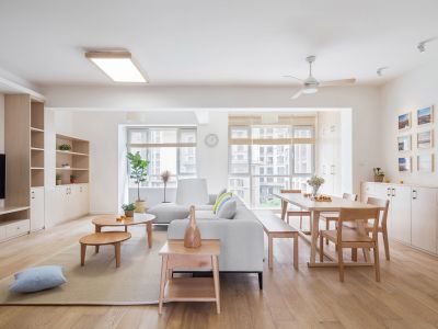 五矿壹云台-141㎡-日式风效果图