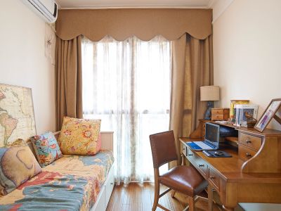 佳兆业悦江府-143㎡-美式风效果图