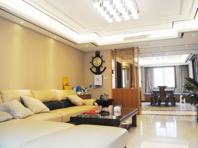 保利碧桂园公园大道-142㎡-中式风效果图