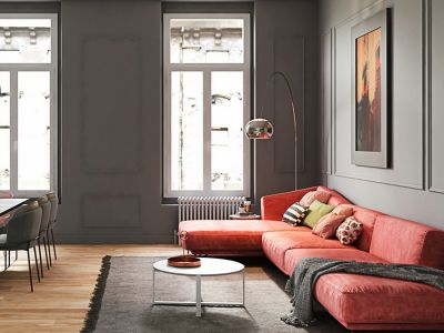 优品道·现代城-158㎡-混搭风效果图