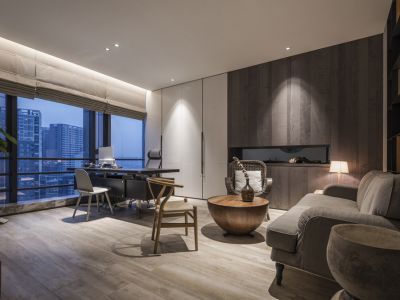 咨询办公室-700㎡-现代风效果图