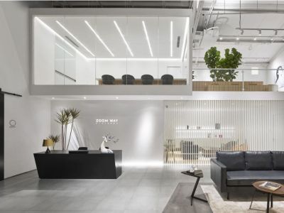 摄影工作室-600㎡-简约风效果图