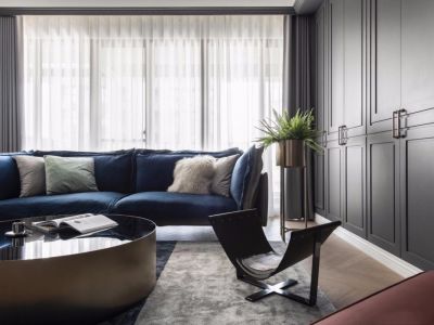 雅荷四季城-115㎡-现代风效果图