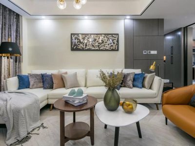 佛奥湾-102㎡-现代风效果图