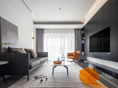 蝶园-127㎡-现代风效果图