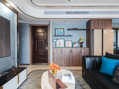 恒大帝景-128㎡-现代风效果图