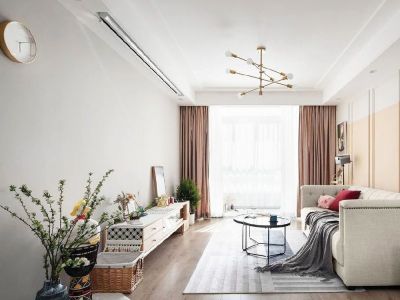 双龙镇-95㎡-北欧风效果图