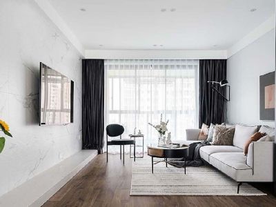 金地长福天逸-120㎡-北欧风效果图