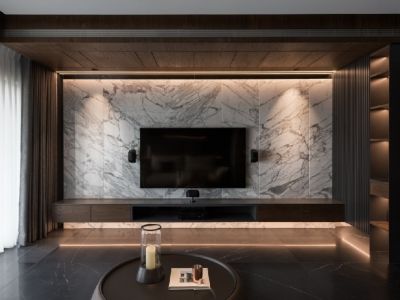 孔雀城大公馆-143㎡-现代风效果图