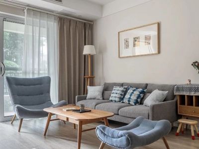 恒大帝景-103㎡-日式风效果图