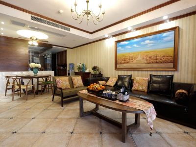 豪方东园-118㎡-混搭风效果图