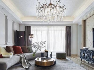 光伸玺樾-140㎡-法式风效果图