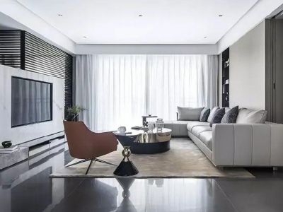 中庚香海金鼎(二期)-160㎡-现代风效果图