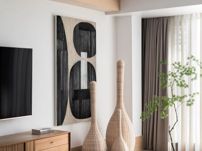 天悦南湖-120㎡-现代风效果图