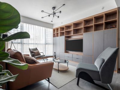 宝恒南山广场115平现代简约风格装修案例