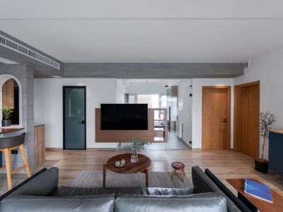 瑞梦花园-115㎡-现代风效果图