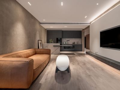 绿城花园110平现代简约风格装修案例