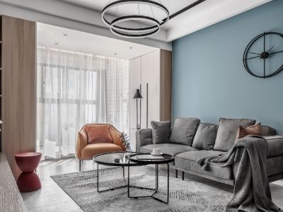 科华·北辰天璞-89㎡-现代风效果图