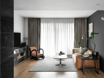 阳光·一品江城-122㎡-极简风效果图