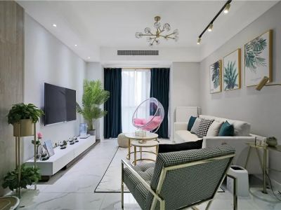 碧桐园-116㎡-轻奢风效果图