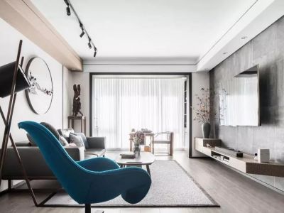 兰德华庭-123㎡-现代风效果图