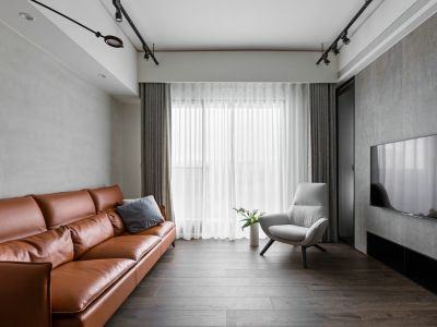 佳兆业樾伴山-100㎡-简约风效果图