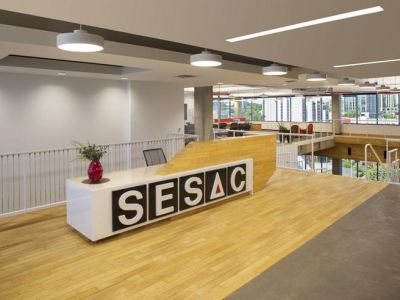 办公室-300㎡-现代风效果图