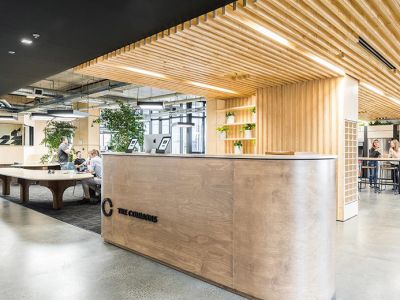 办公室-300㎡-现代风效果图