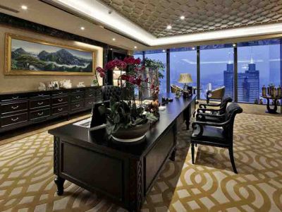 办公室-500㎡-现代风效果图