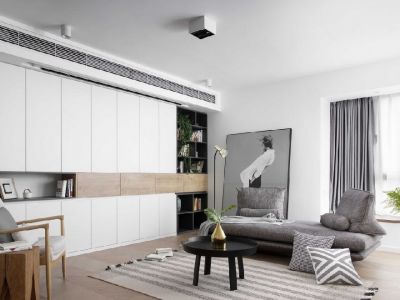 中粮锦云-120㎡-现代风效果图