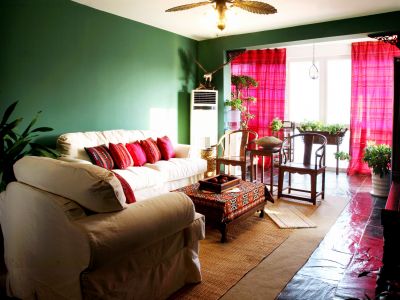 东关珺府-120㎡-东南亚风效果图