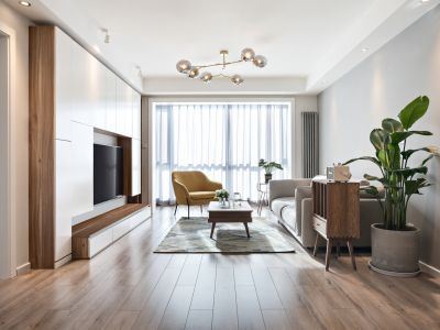 广汇九锦园-121㎡-现代风效果图