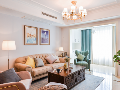 复地御香山-160㎡-美式风效果图