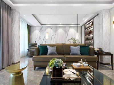 万科城润园-125㎡-现代风效果图