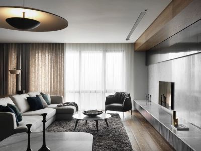 传麒东湖名苑-100㎡-现代风效果图