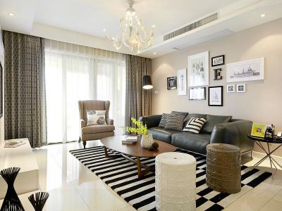 京基御景半山花园-118㎡-现代风效果图