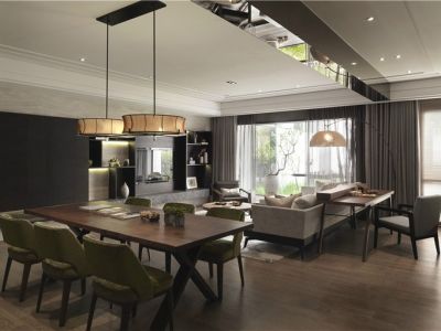 海伦国际-106㎡-现代风效果图