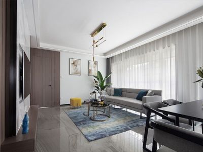 华城国际-114㎡-现代风效果图