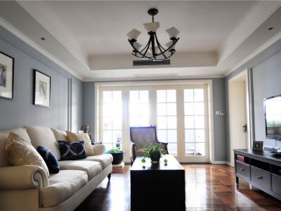 新旅明樾台-100㎡-美式风效果图